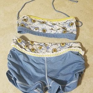 California Kisses 2 piece dance outfit